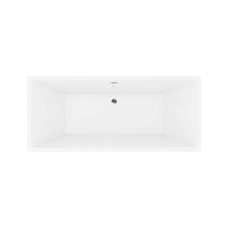 Freestanding Double Ended Bath 1585 x 690mm - Riga