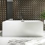Freestanding Double Ended Bath 1590 x 690mm - Geneva