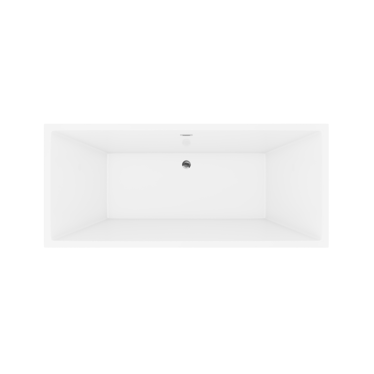 Freestanding Double Ended Bath 1590 x 690mm - Geneva