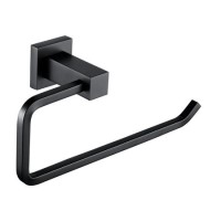 Arissa Matt Black Towel Ring Arissa Matt Black Towel Ring