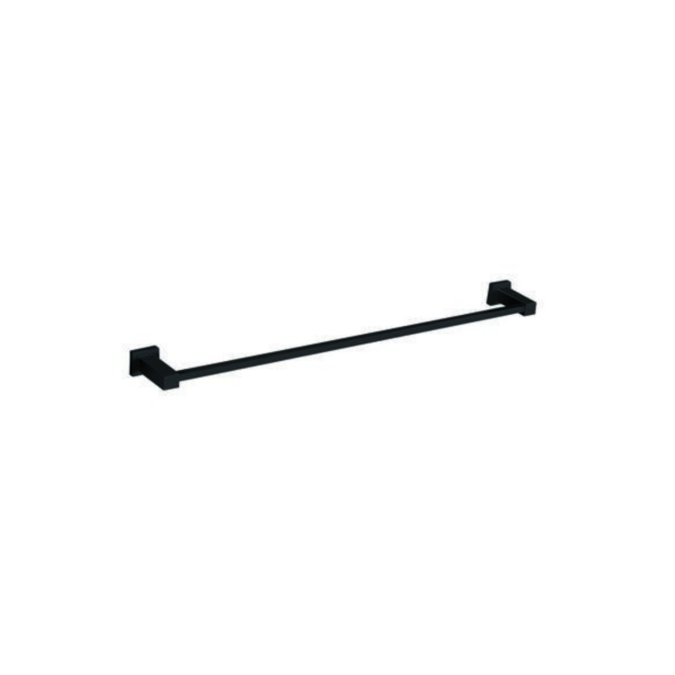 Arissa Matt Black Single Towel Rail