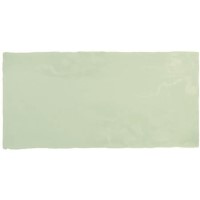 Sage Green Rustic Effect Wall Tile 7.5 x 15cm - Artisan Sage Green Rustic Effect Wall Tile 7.5 x 15cm - Artisan