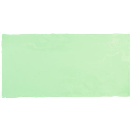 Sage Green Rustic Effect Wall Tile 7.5 x 15cm - Artisan