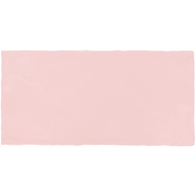 Blush Pink Rustic Effect Wall Tile 7.5 x 30cm - Artisan