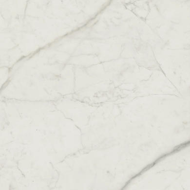 White Polished Marble Effect Floor/Wall Tile 797mm x 797mm - Ampla