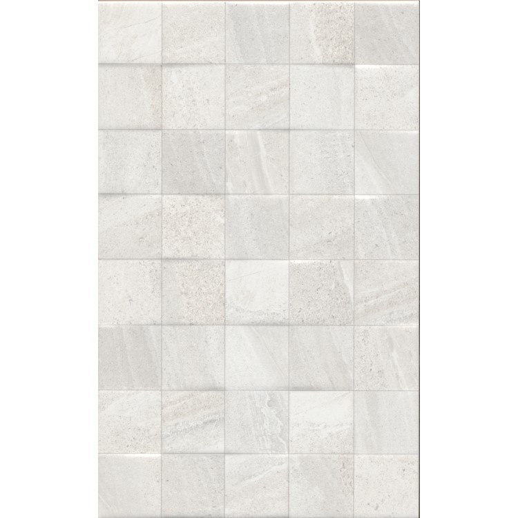 White Mosaic Décor Wall Tile 250 x 400mm - Zento