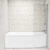 White Mosaic D&#233;cor Wall Tile 250 x 400mm - Zento
