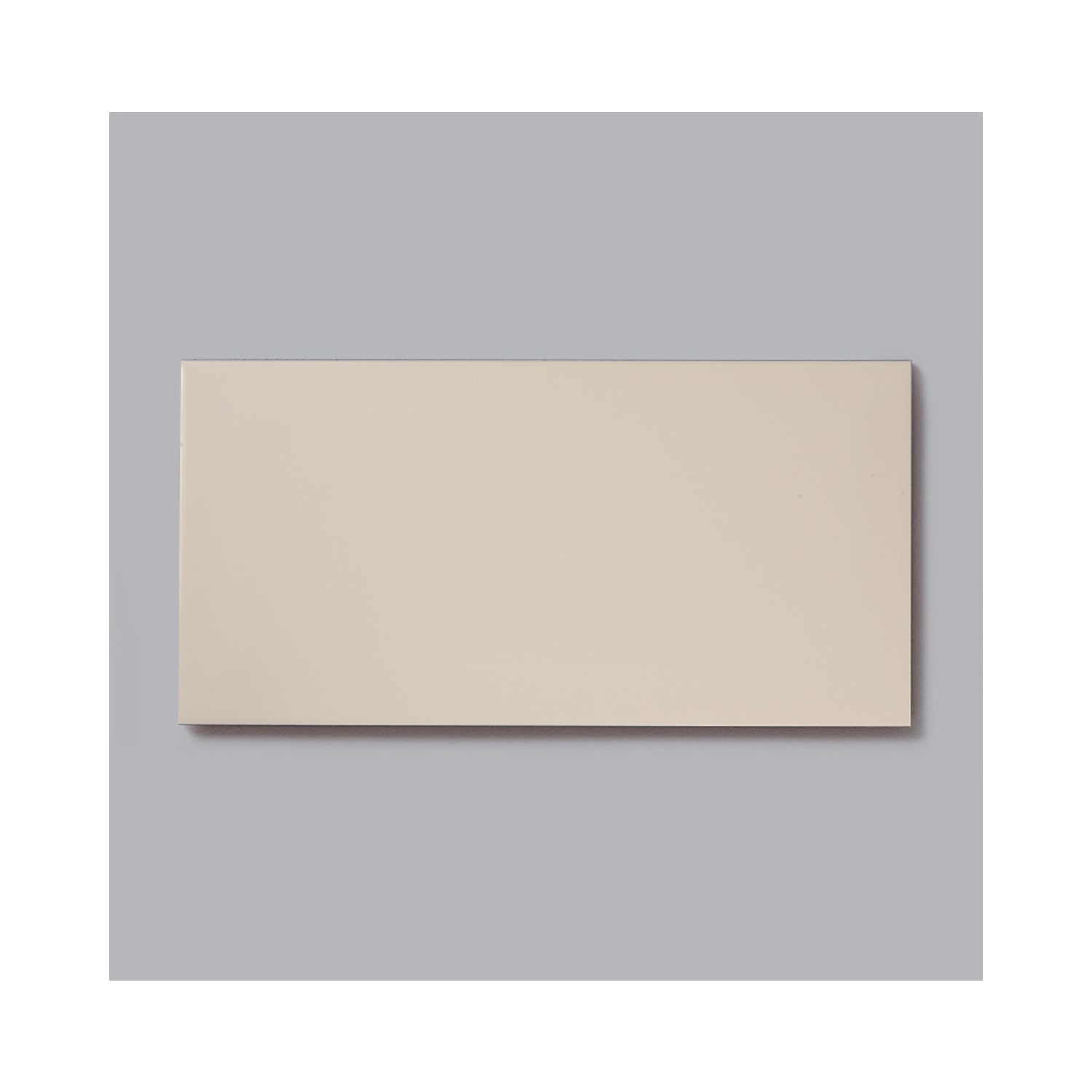 Cream Gloss Wall Tile 10 x 20cm - Metro