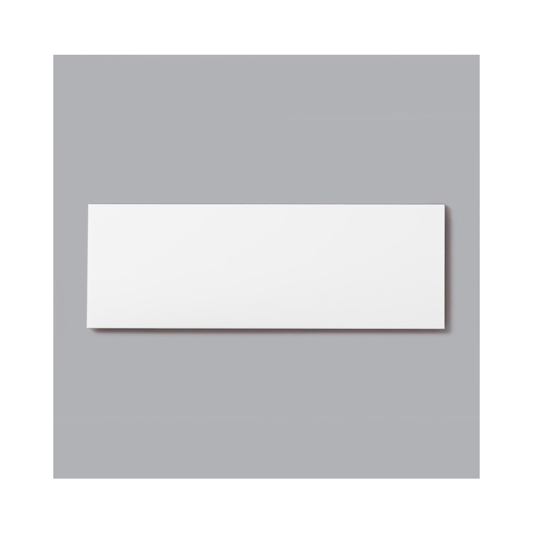 Matt White Wall Tile 100 x 300mm - Metro