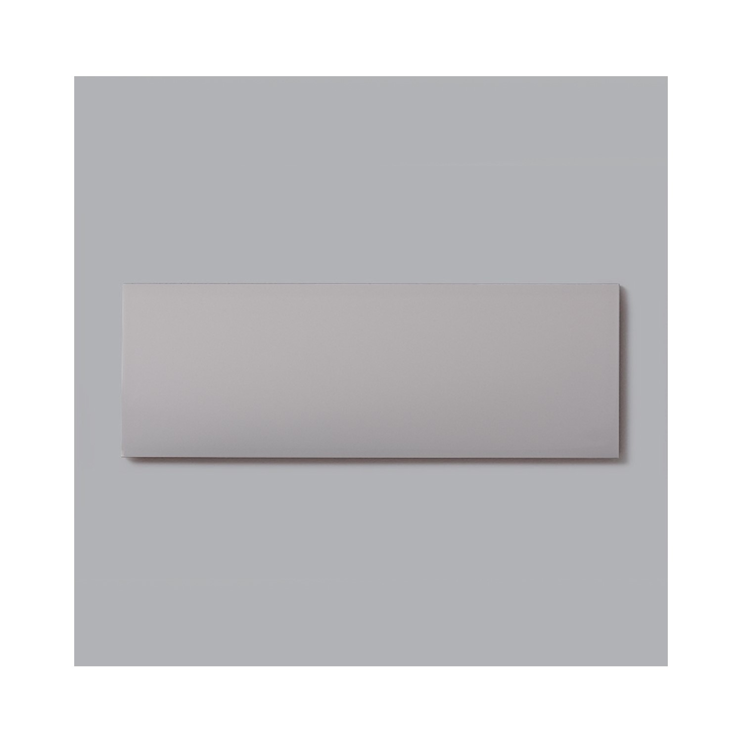 Grey Gloss Wall Tile 10 x 30cm - Metro