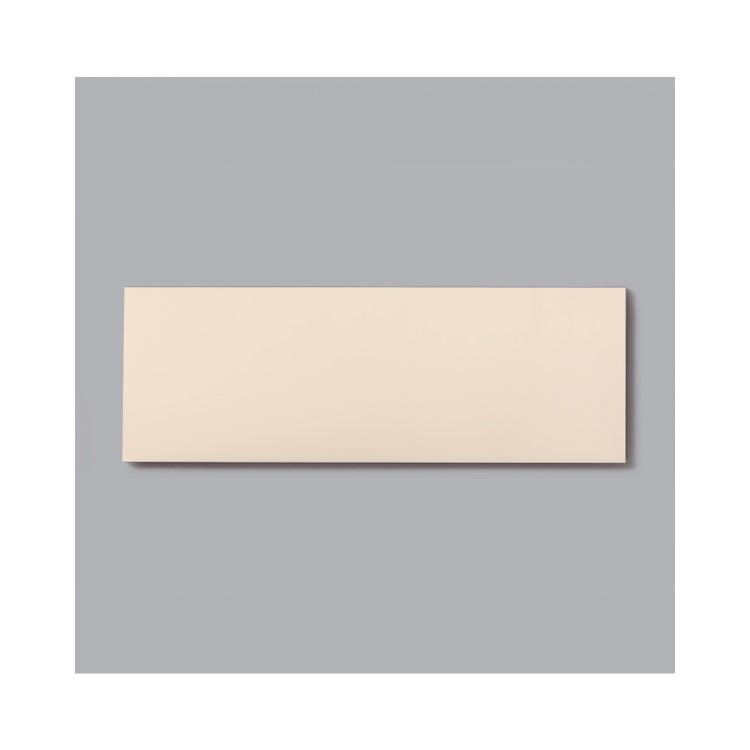 100cm x 300mm Metro Flat Cream Gloss Wall Tile
