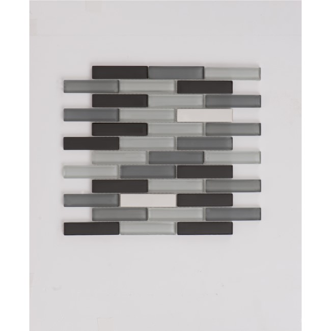 Grey Multi Mosaic Wall Tile 305 x 305mm - Harlem