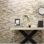 Beige Split Face Wall Tile 80 x 442.5mm - Bata