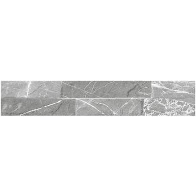 8cm x 44.25cm Bata Storm Grey Wall Tile