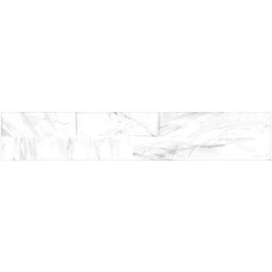 White Carrara Split Face Wall Tile 8 x 44.25cm - Bata