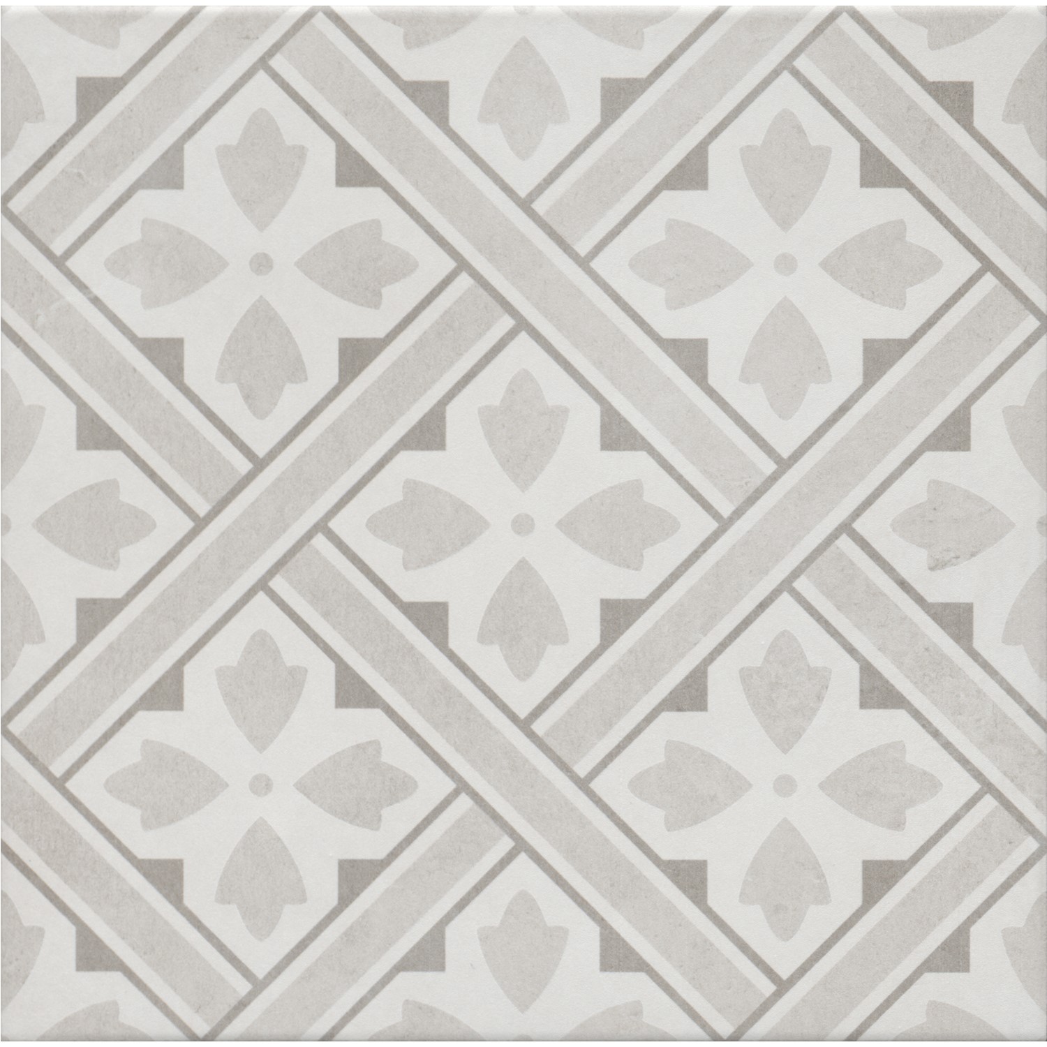 Beige Patterned Floor Tile 33 x 33cm - Belgravia