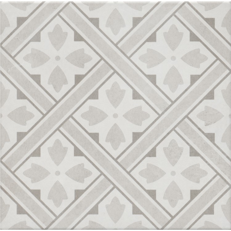 Beige Patterned Floor Tile 330 x 330mm - Belgravia