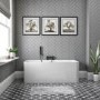 Grey Patterned Floor Tile 330 x 330mm - Regent