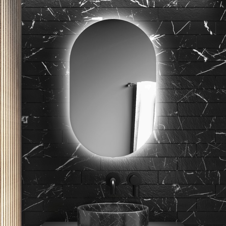 Black Marquina Floor/Wall Tile  80 x 442mm - Zaira