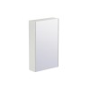 White Mirrored Wall Bathroom Cabinet 400 x 650mm - Ashford