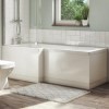 GRADE A1 - Ashford L Shape Bath Front Panel - White Gloss