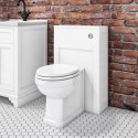 A1/BeBa_25805 ONLY OPENED - Camden 500mm WC Unit - Matt White
