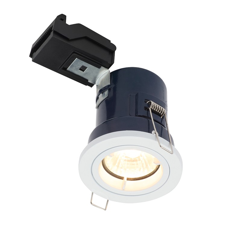 White Fixed IP20 Fire Rated Downlight - Pack of 6