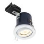 White Adjustable IP20 Fire Rated Downlight - Pack of 4