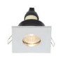 Chrome Recessed IP65 Ceiling Light