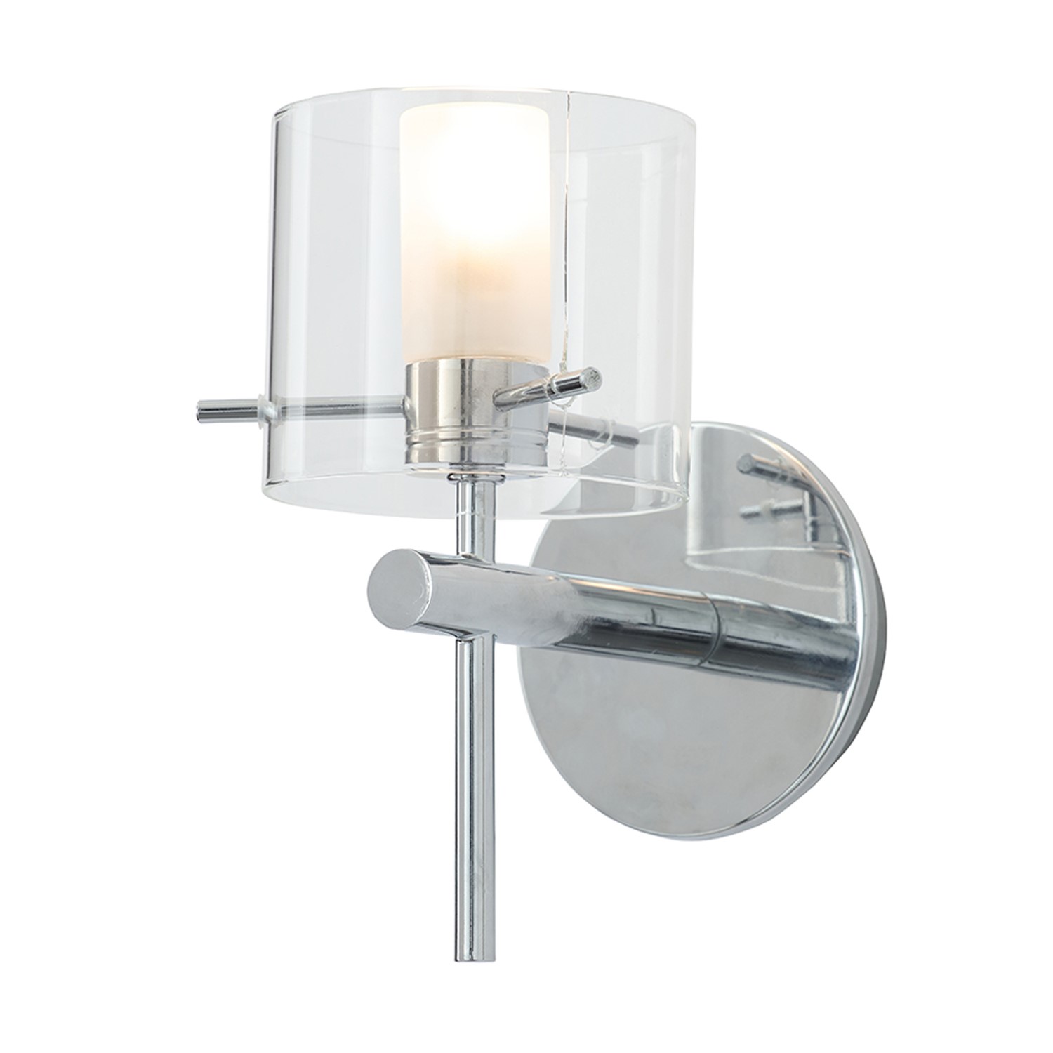 Chrome Bathroom Wall Light - Gene