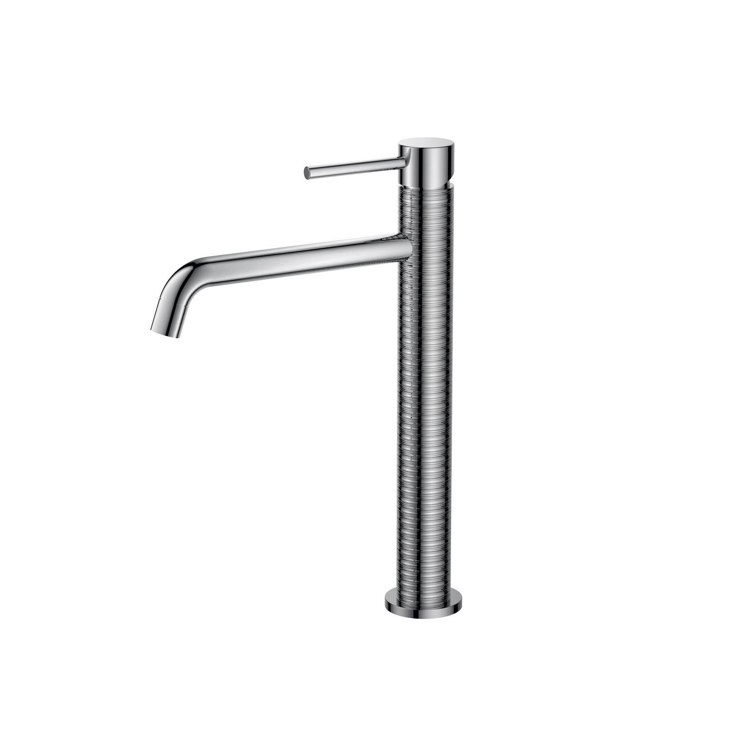 Empire Single Lever Tall Basin Mixer Tap - Chrome