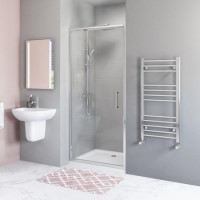 760mm Hinged Shower Door - Juno