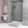 GRADE A1 - Sliding Shower Door 1900 x 1600mm - Juno