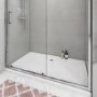GRADE A1 - Sliding Shower Door 1900 x 1600mm - Juno