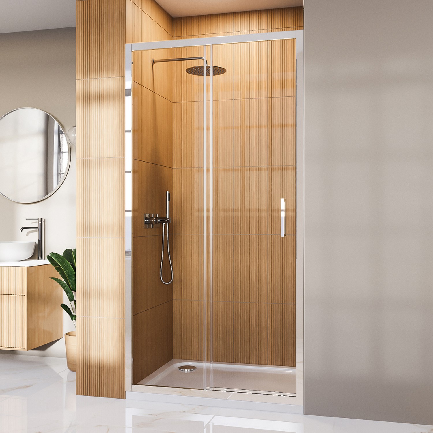 1000 Sliding Shower Door - Pavo