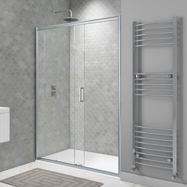 1100mm Sliding Shower Door - Pavo 