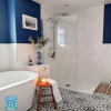 900mm Frameless Wet Room Shower Screen - Corvus