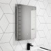 GRADE A1 - Leo Illuminated LED Bathroom Mirror with Demister - 500 x 700mm
