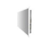 Rectangular Heated Bathroom Mirror with Lights, Bluetooth & Shaver Socket 700 x 500mm - Divine