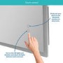 ONLY OPENED - Rectangular LED Bathroom Mirror with Bluetooth & Shaver Socket 1200 x 800mm - Divine