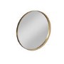 GRADE A1 - Alcor 800x800mm Brushed Gold Mirror