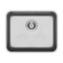 Single Bowl Undermount Chrome Stainless Steel Kitchen Sink - Enza Isabella