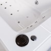 Single Ended Whirlpool Spa Bath with 14 Whirlpool &amp; 12 Airspa Jets 1700 x 750mm - Rutland