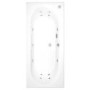 Double Ended Whirlpool Spa Bath with 14 Whirlpool Jets 1700 x 750mm - Burford