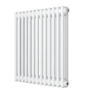 GRADE A1 - Nambi White 2 Column Horizontal Radiator - 600 x 603mm