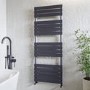 GRADE A2 - Anthracite Towel Radiator 1600 x 600mm - Tundra