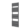 GRADE A2 - Anthracite Towel Radiator 1600 x 600mm - Tundra