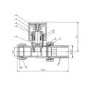 Matt Black Round Straight Radiator Valves