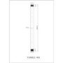 Round Celing Arm 200mm
