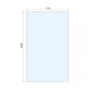 1200mm Bronze Shower Screen for Wetroom & Walk In Shower - Live Your Colour